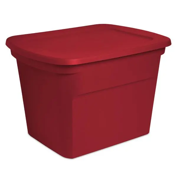 Sterilite 1731 18 Gal. Tote (Rocket Red) Storage and Organization Sterilite Corporation