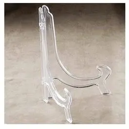 Clear Acrylic Plate Stand 7-Inch Display Holder Various