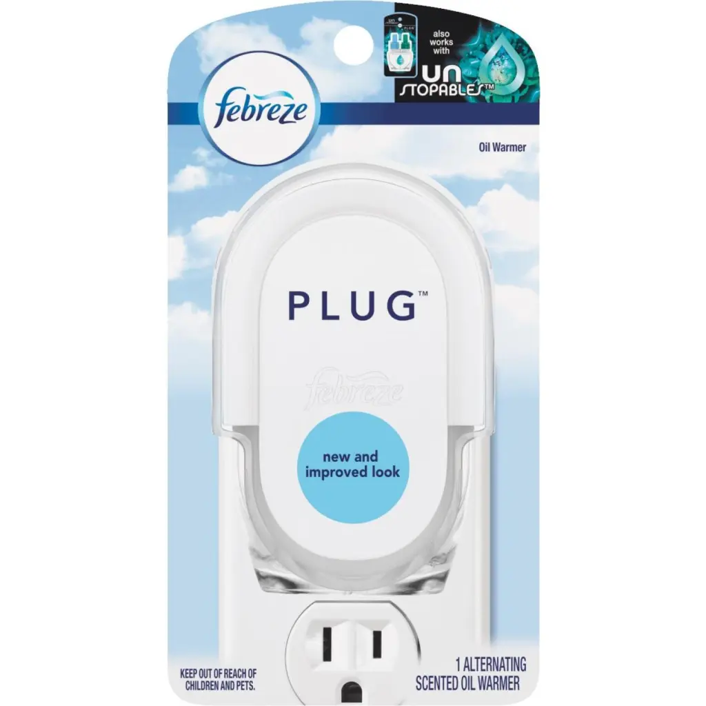 Febreze Starter Kit Plug Air Freshener Refillable Oil Diffuser