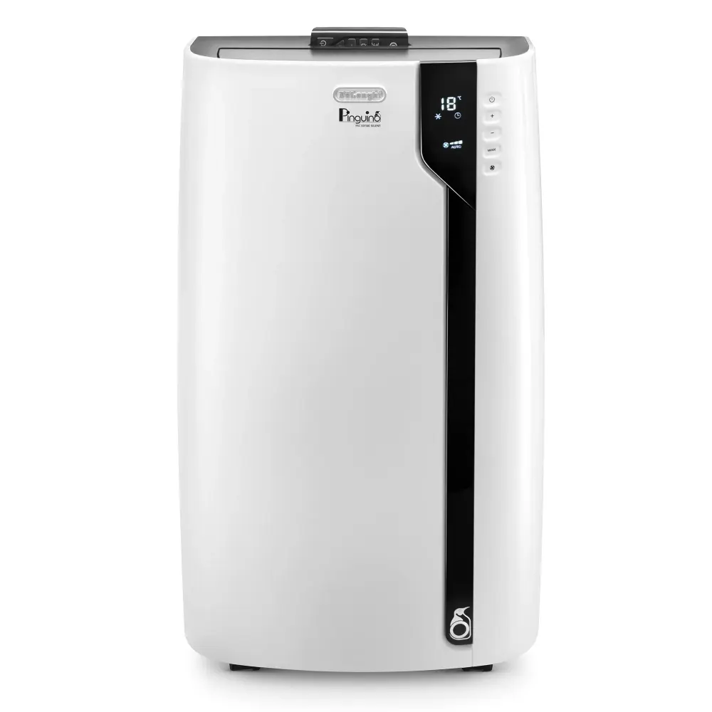 De'Longhi Pinguino PACEX100 Silent | Travel-friendly Air Conditioner Real Feel Technology | 110m_, 10,000 BTU, ++ Energy E...