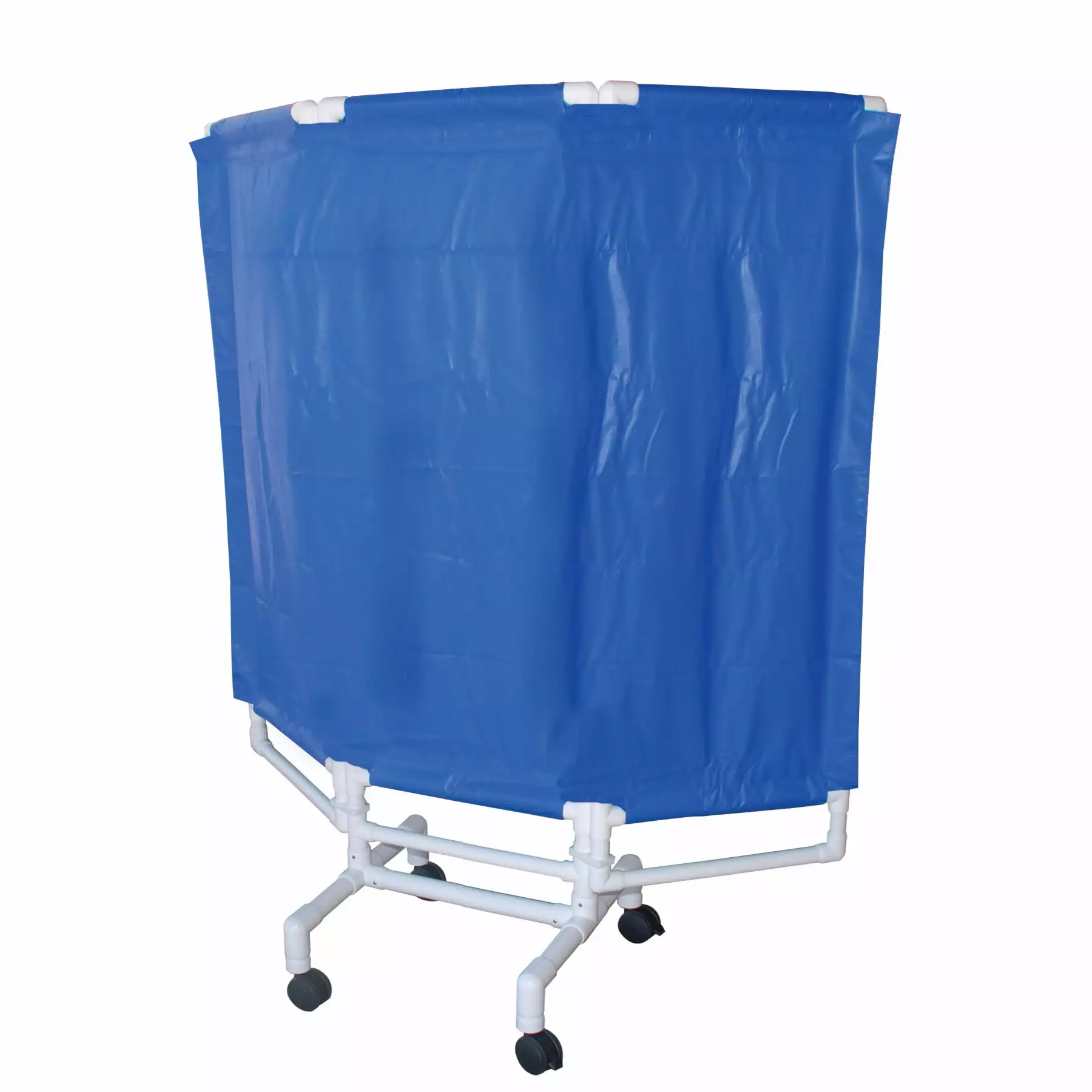MJM International Travel-Friendly Privacy Screen 3-Panel Casters 21W x 51H
