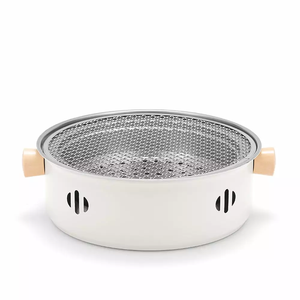 Spirastell BBQ Grill Portable BBQ Stainless Steel Split Barbecue Stove Picnic