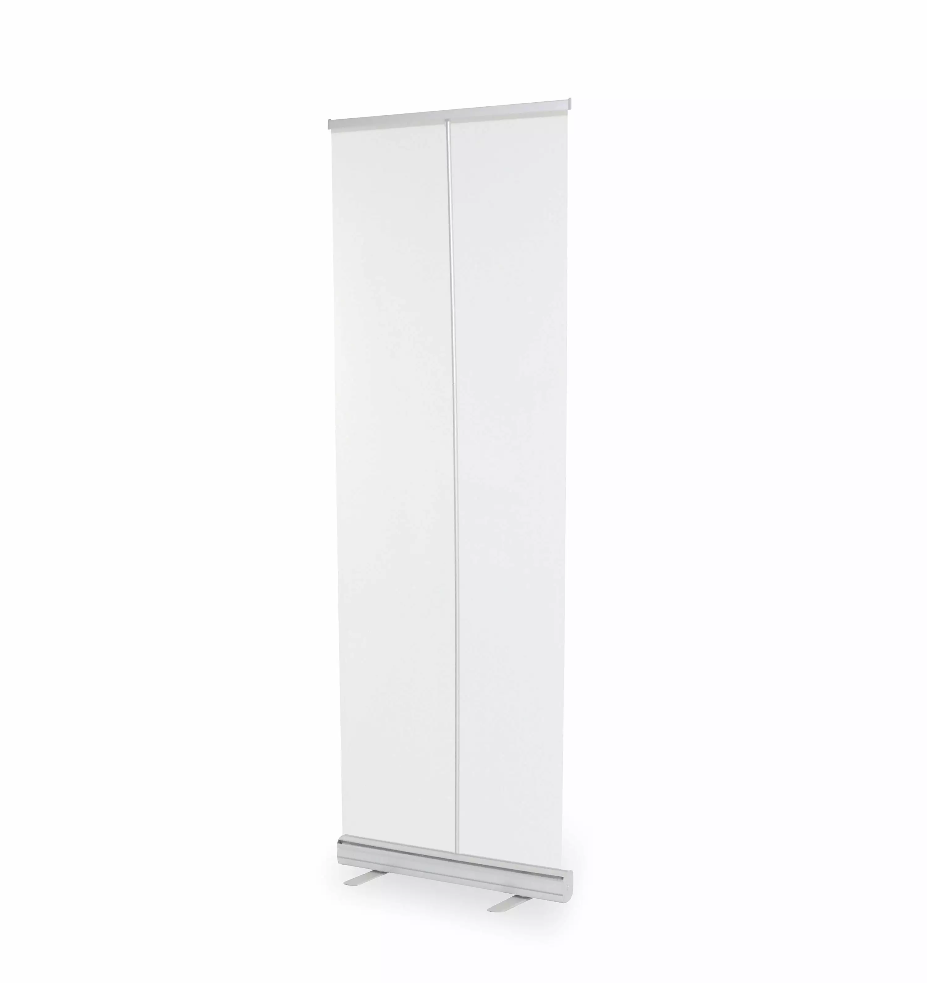 Travel-friendly Retractable Clear Floor Partition 24L x 15W x 84H Portable Room Divider Quantum Safety