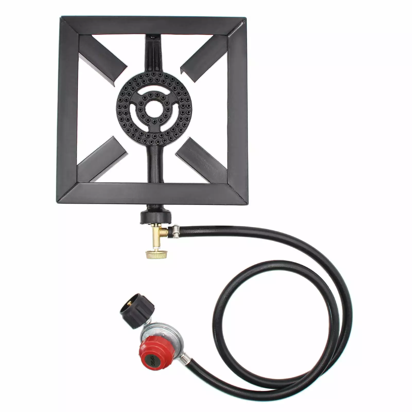 Portable Fire Iron Stove 8KW Cooker Iron Frame Outdoor Use