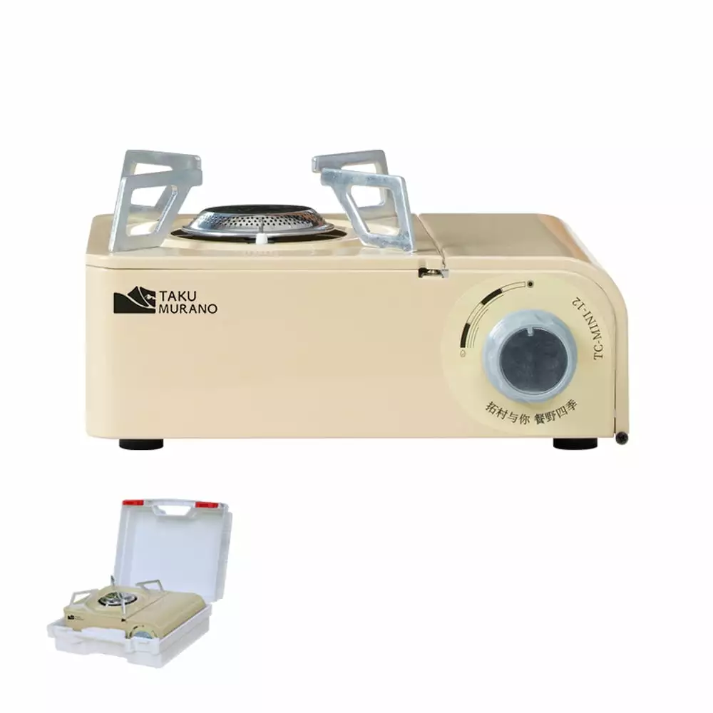 TAKU MURANO Outdoor Picnic Barbecue Butane Stove 2500W Portable Cassette Stove