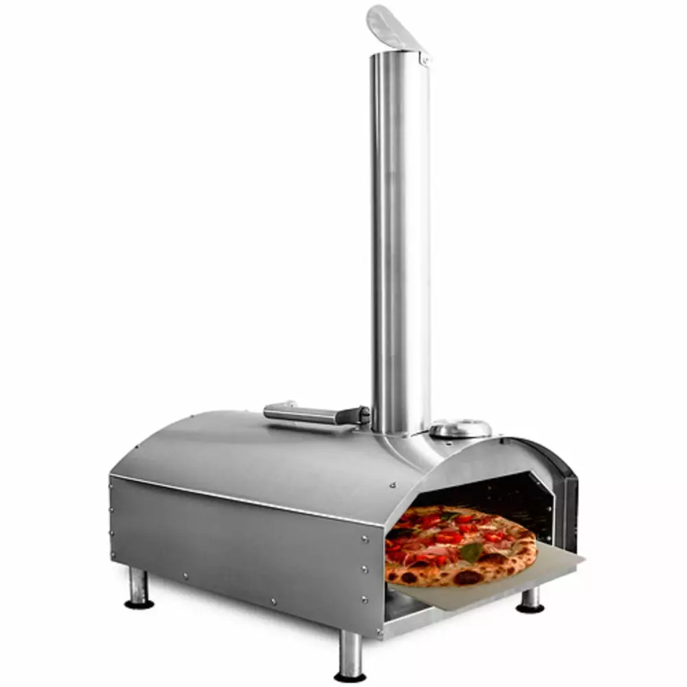Deco Chef Travel-friendly Outdoor Pizza Oven 2--1 Pizza and Grill Oven