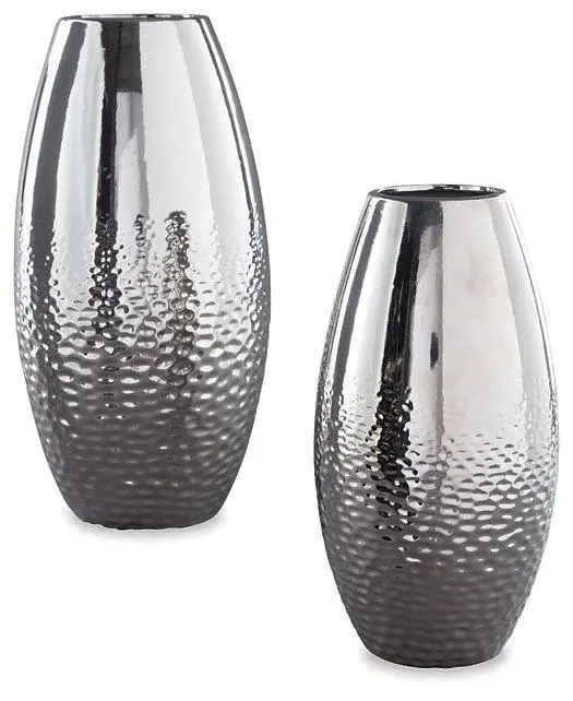 Dinesh Vase Set 2 Handcrafted Pottery Vases Living Room Decor