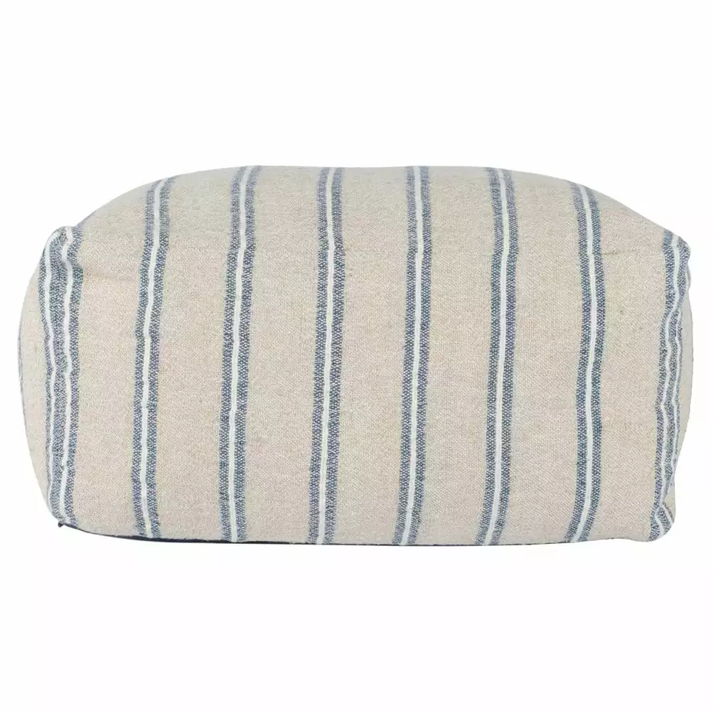 Demi 24 Inch Wide Square Natural Pouf Kosas Home - Minimalist Home Decor