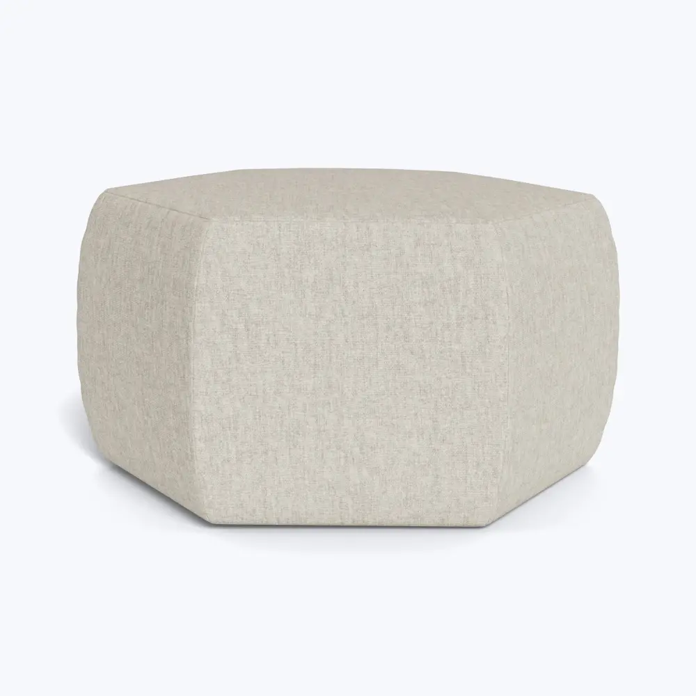 Handcrafted Joe's Hex Cocktail Ottoman