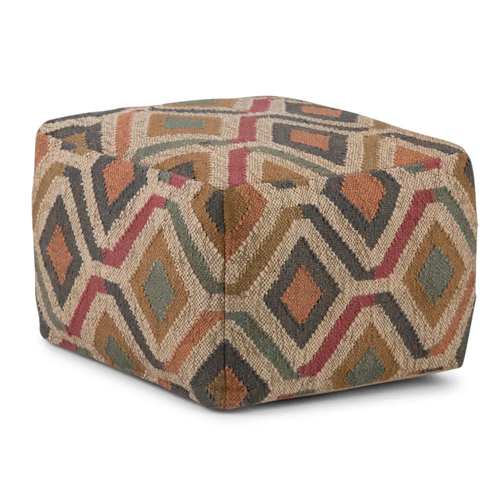 Johanna - Bespoke Square Pouf