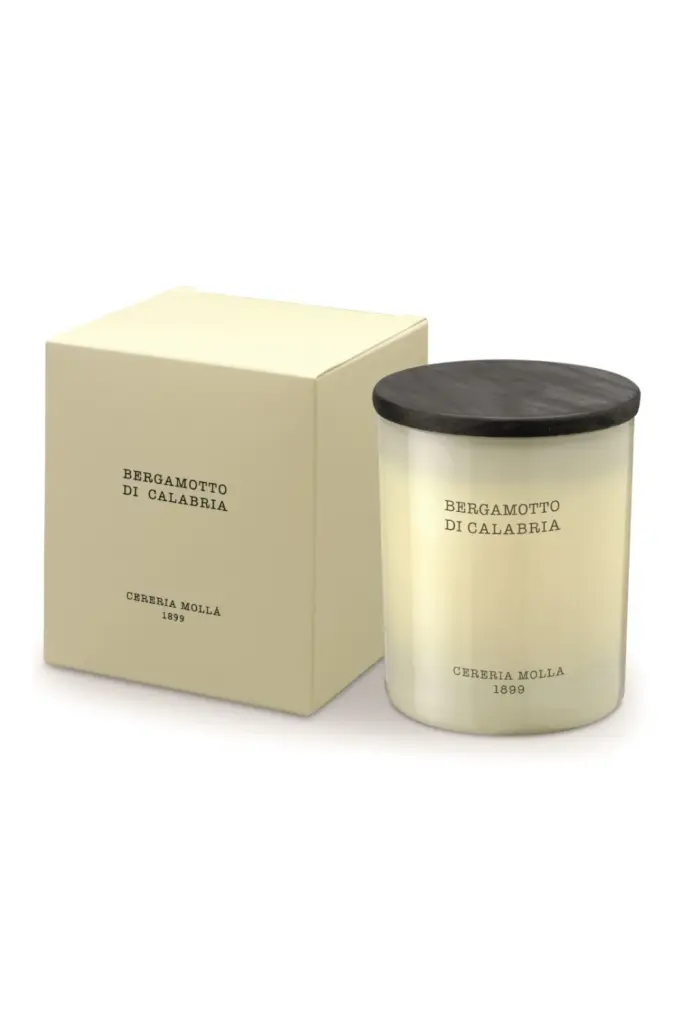 Handmade Vegetable Wax Premium Candle Cereria Moll�� Bergamotto di Calabria