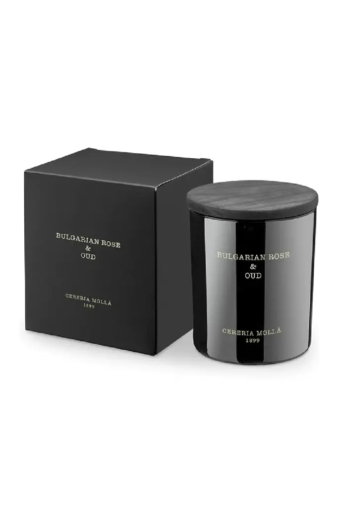 Sweet Floral Premium Candle Cereria Moll�� Bulgarian Rose & Oud