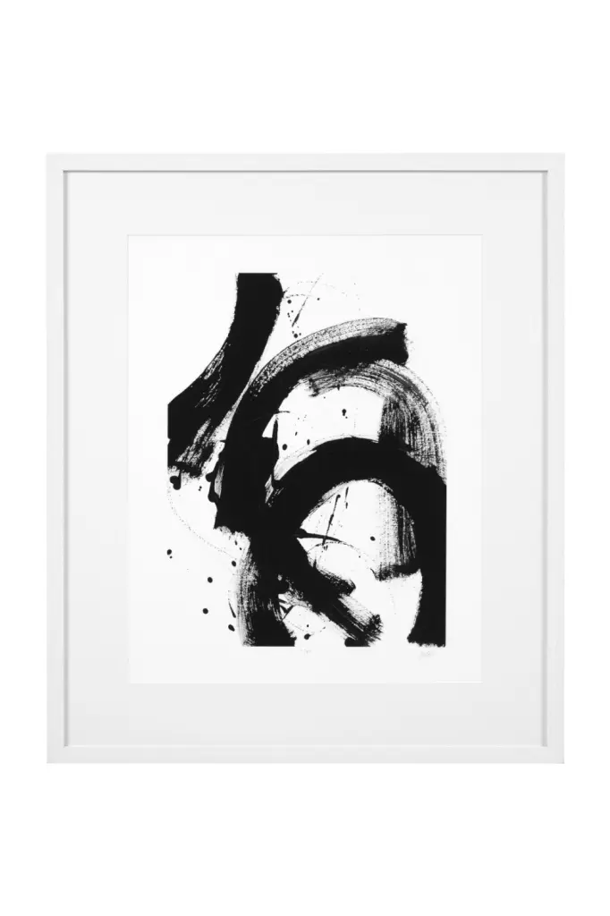Eichholtz Onyx Gesture I Classic Art Print Wall Decor