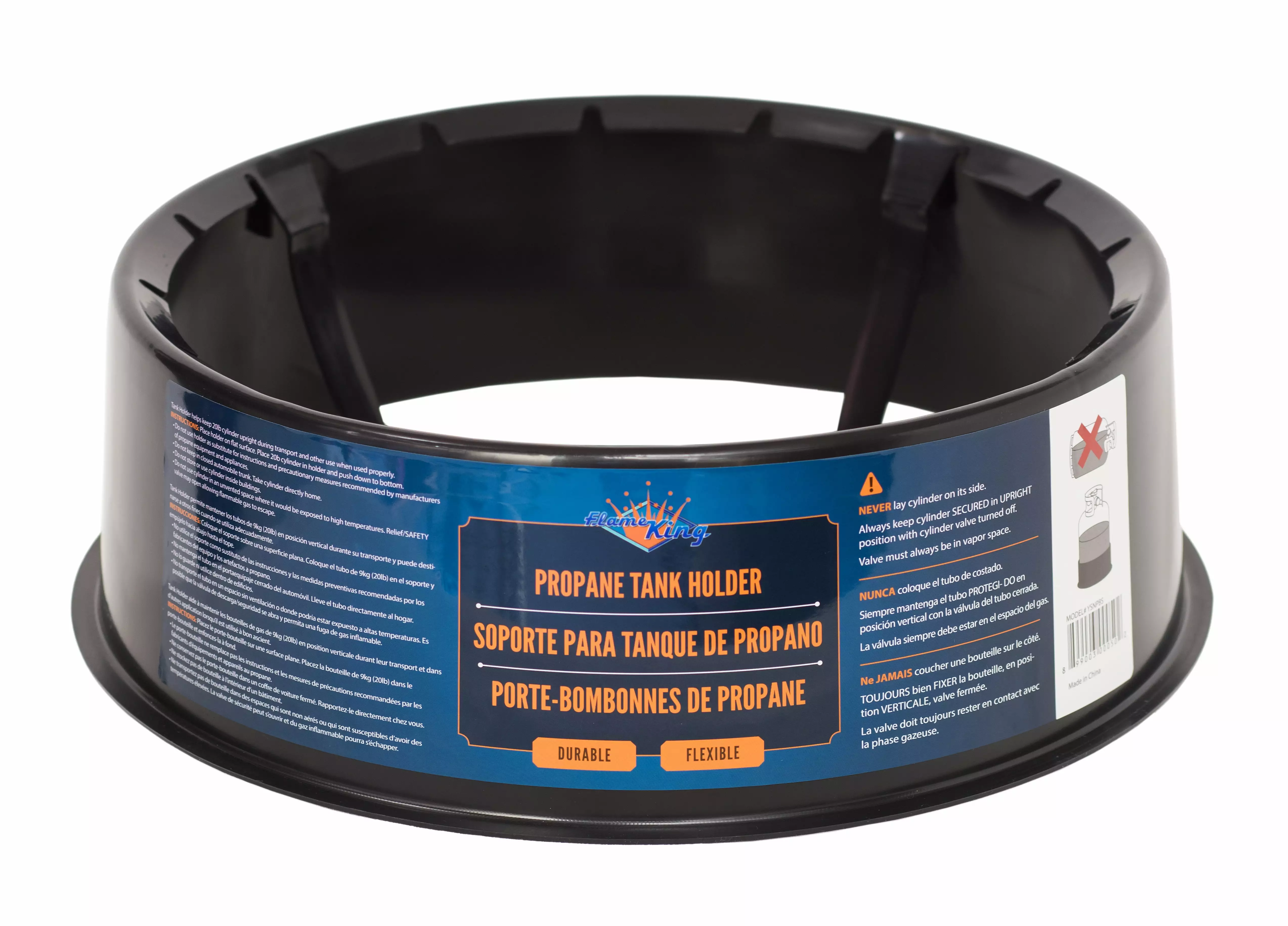 Flame King Propane Cylinder Base Stabilizer 20 lb 30 lb and 40 lb Tanks