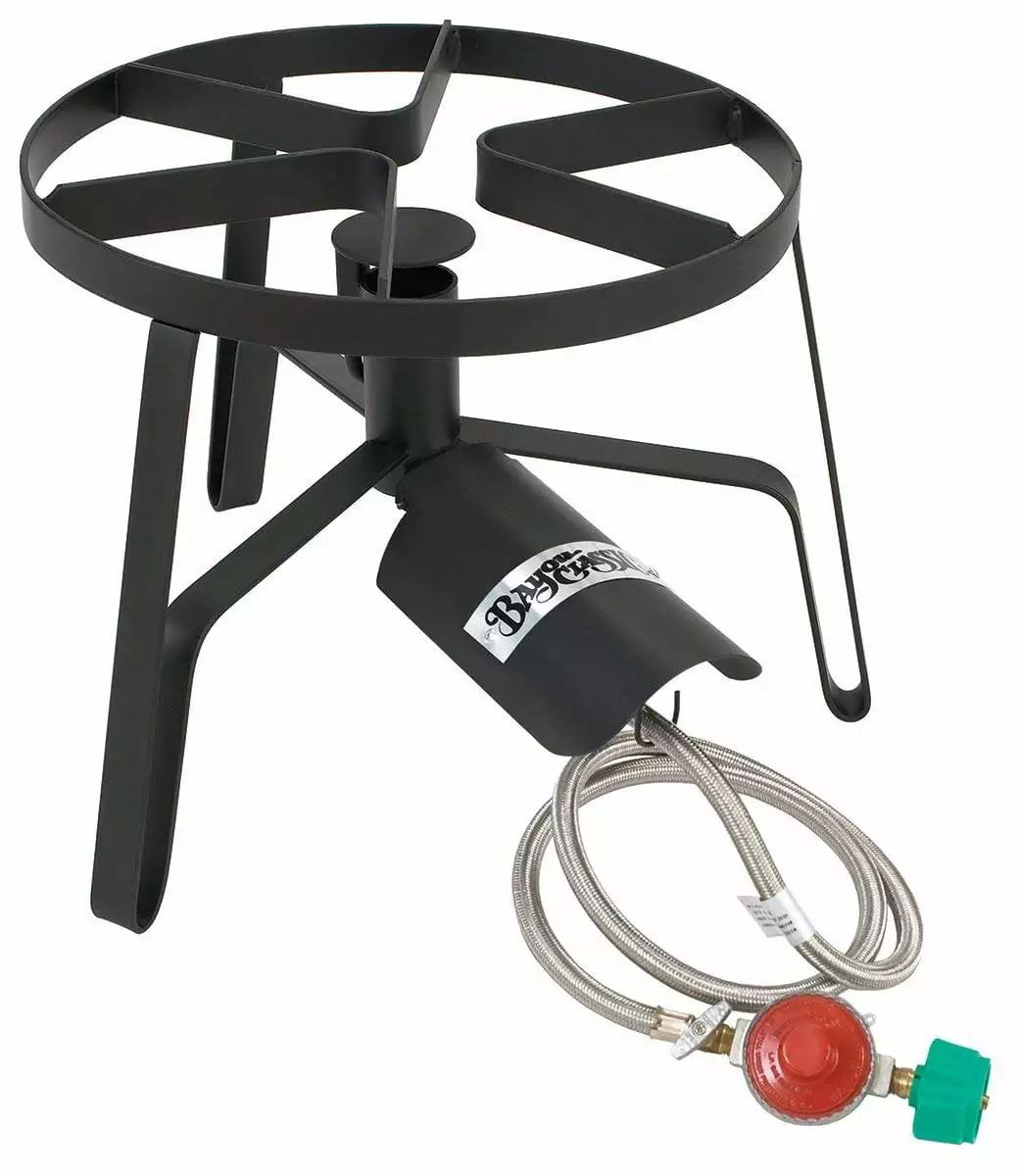Bayou Classic SP1 Jet Cooker High Pressure Propane Burner Outdoor Cooking