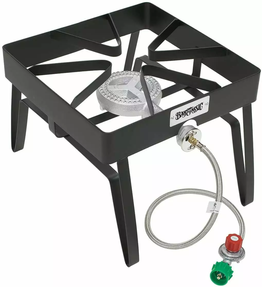 Bayou Classic Liquid Propane Outdoor Cooker Boiling Frying and Steaming