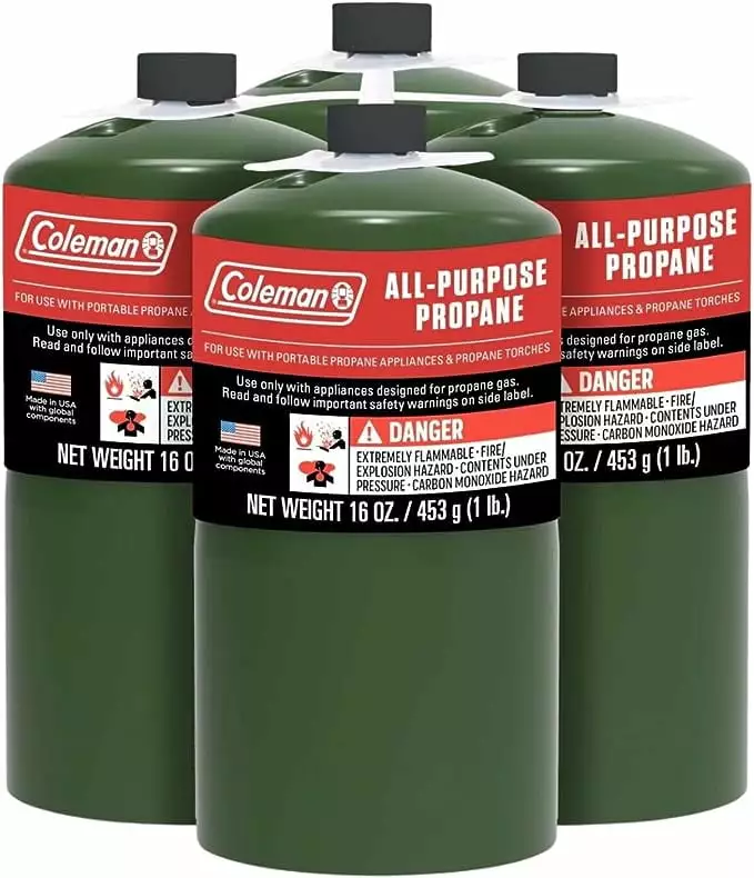 Worthington 310805 2487725 16.4 oz Propane Cylinder Disposable 12 Per Case