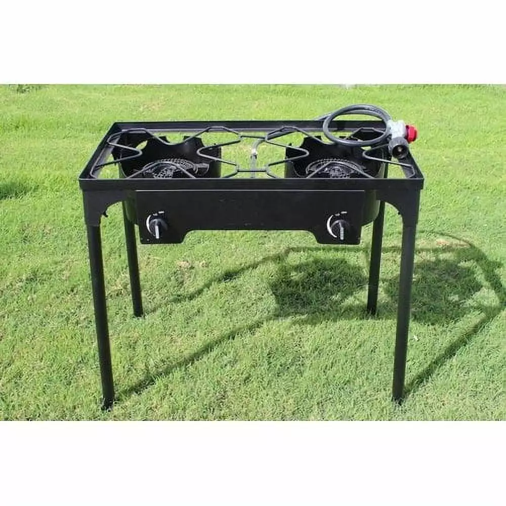 Concord Cookware Two Burners Propane Outdoor Stove Patio and Camping