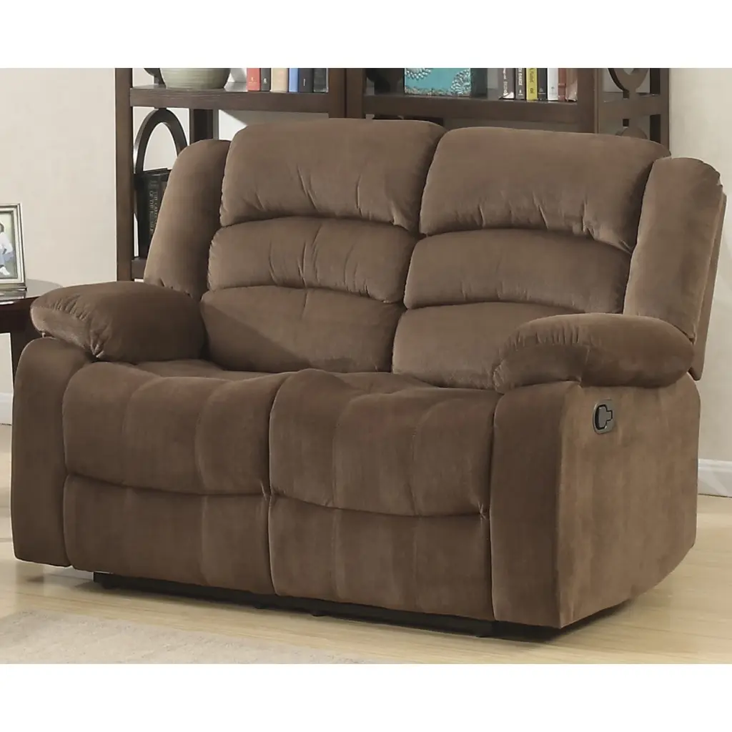 Copper Grove Shademill Brown Reclining Loveseat Comfort