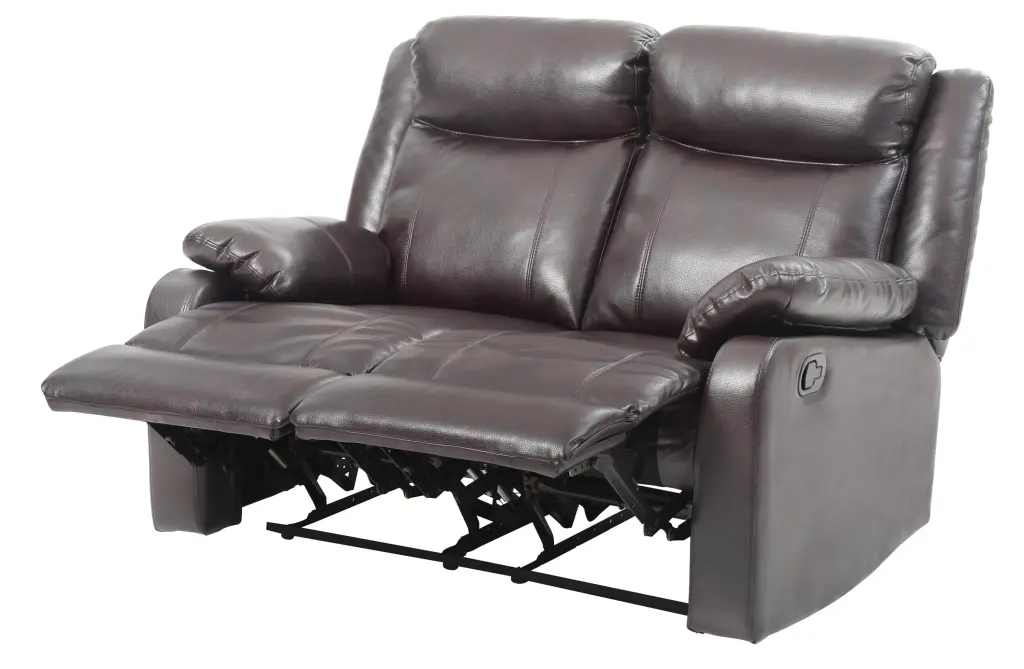 Mochi Dark Brown Reclining Loveseat Cozy Living Go Green Woods