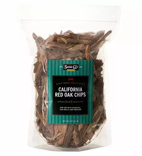 California Red Oak Wood Chips BBQ and Smoking TeviRoom