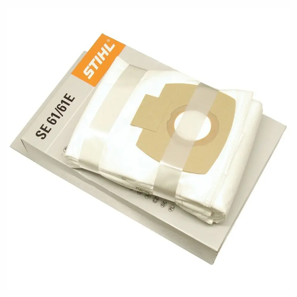 Heavy-Duty Commercial Replacement Vacuum Filter Bag, 5 Units