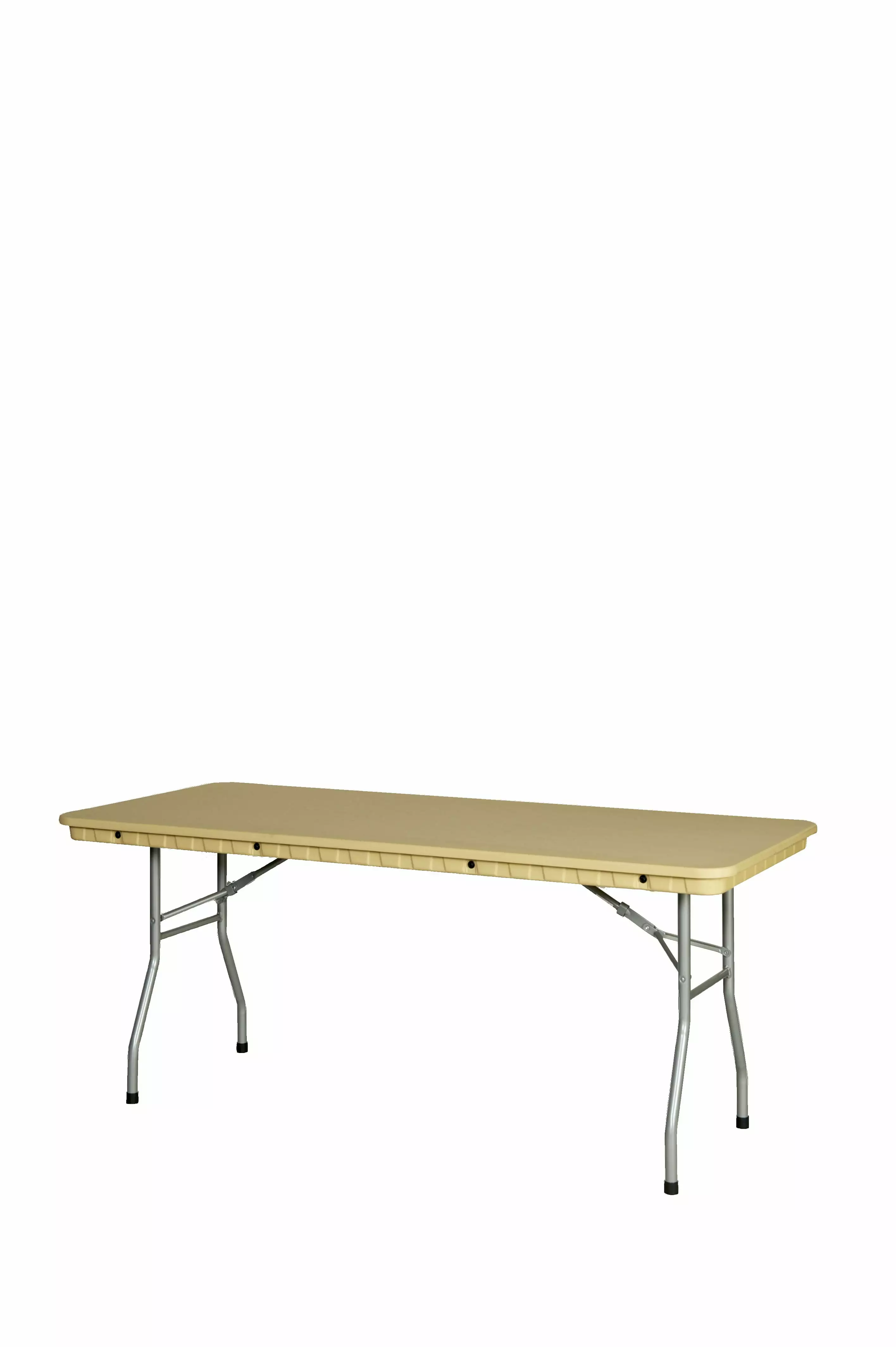 Rhinolite 6' x 30 Resin Banquet Table Tan Heavy Duty Folding