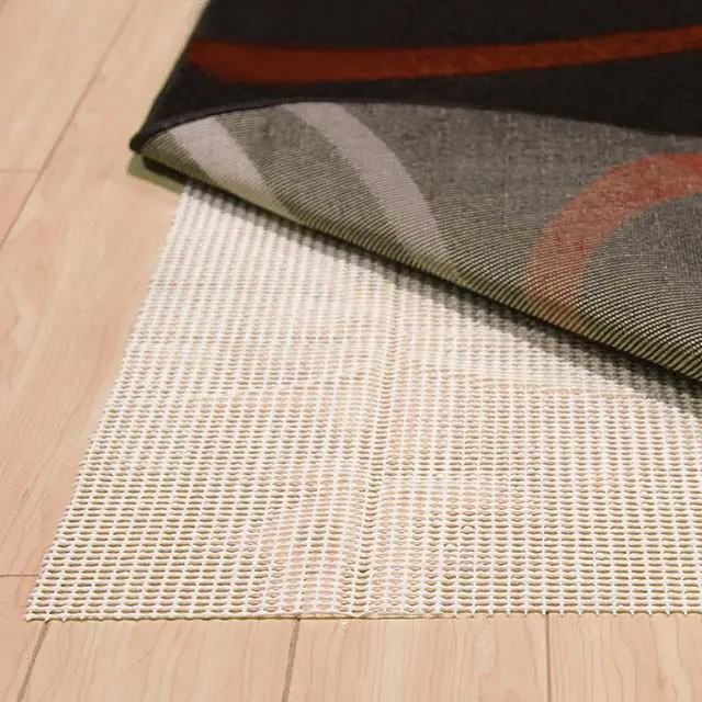 Liege Pattern 5x8 Rug Pad - Non-Slip Carpet Padding Hardwood Floors