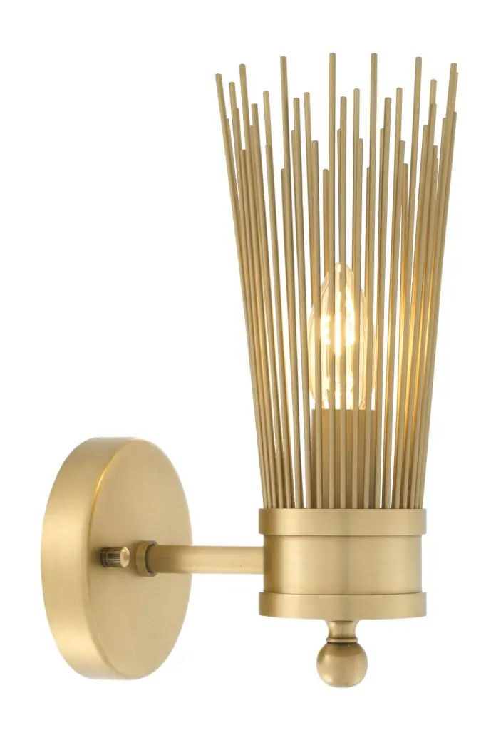 Brass Wall Lamp Eichholtz Romeo Modern Sconce Lighting