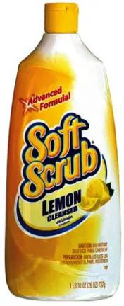 SOFT SCRUB CLEANSER LEMON 26OZ - Gentle Abrasive Cleaner Essendant