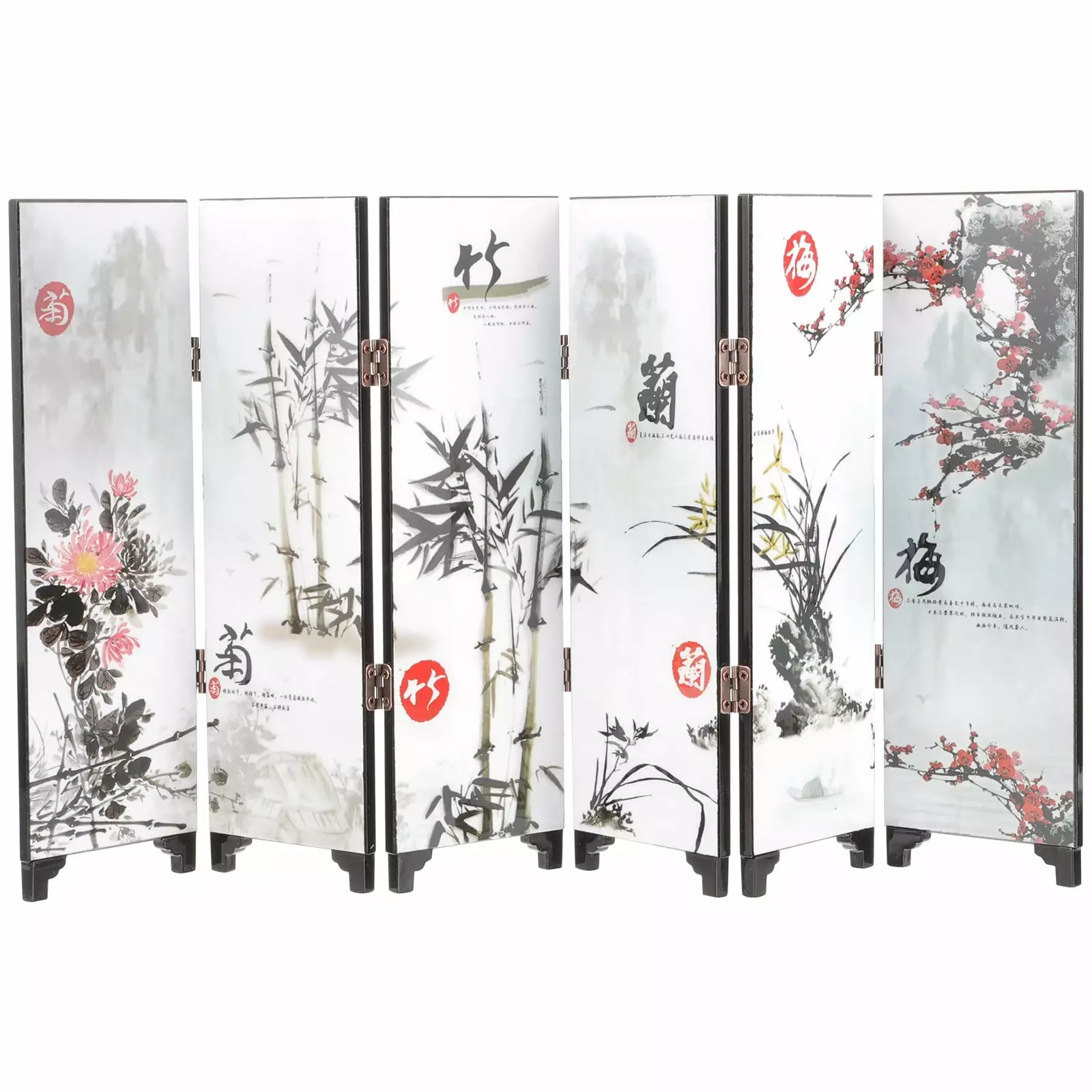 Decorative Screen Ornaments Room Divider Wall Separator Privacy Home Decorate Wood Doll Alvinma
