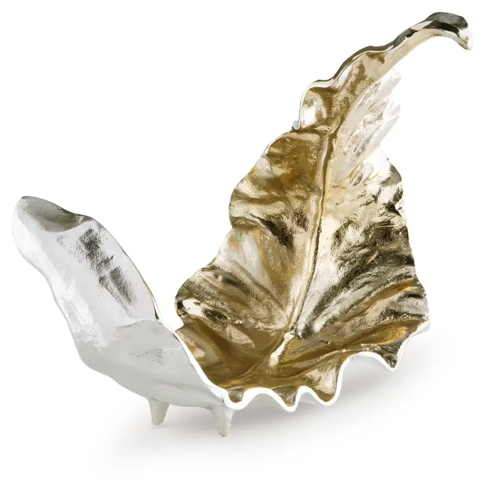Darinsen - Sculpture - Amber / Silver Finish