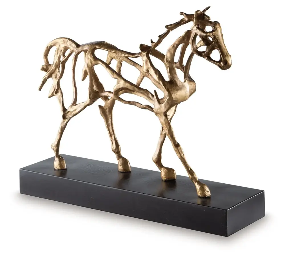 Grainville - Sculpture - Antique Aurum Finish