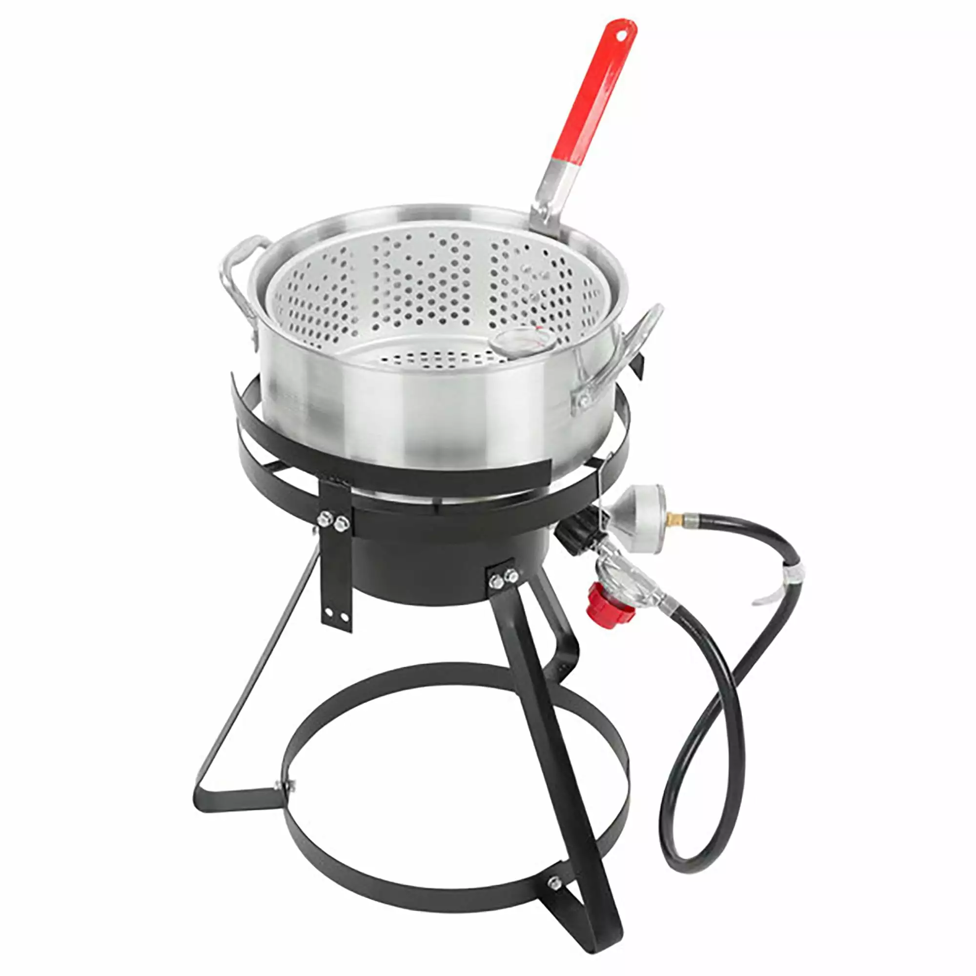 Risop Outdoor Fish Fryer Propane Crawfish Boiler Fish Fryer Outdoor Seafood Boiler Sgrouper Kit