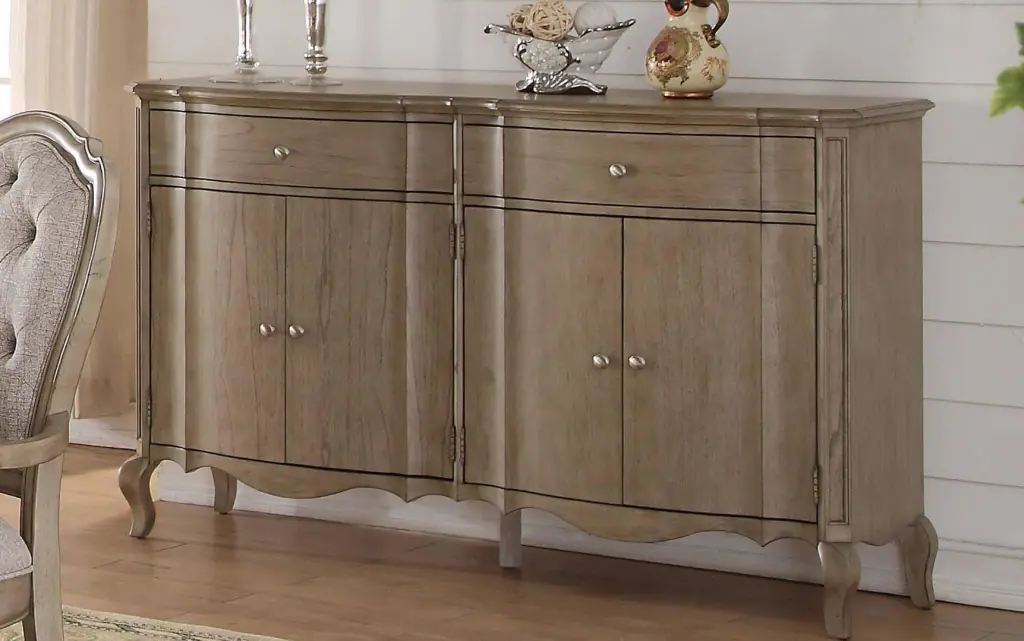 Acme Chelmsford Server Antique Taupe 66056 - Elegant Dining Room Sideboard