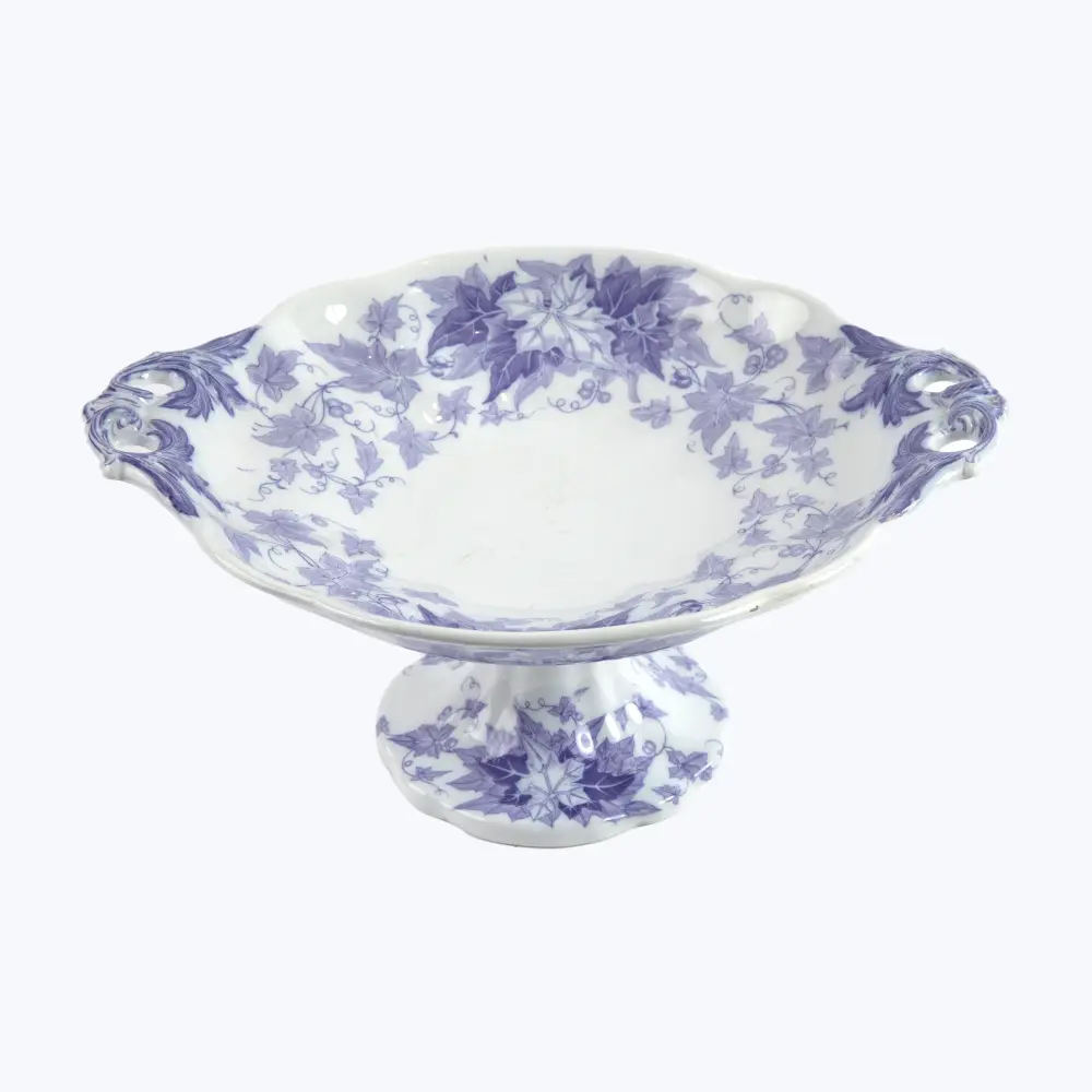 Vintage Porcelain Sau XIX Fruit Stand