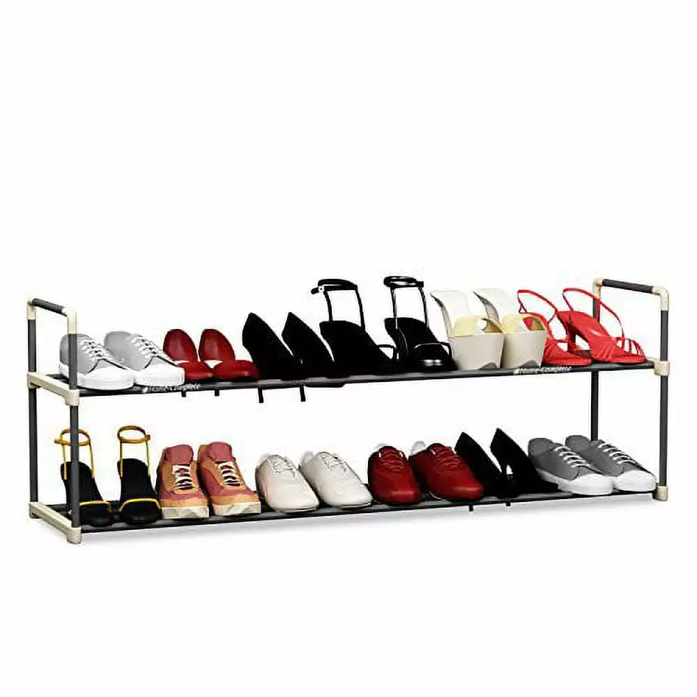 12 Pairs Shoe Rack Organizer Storage Bench Free Shipping New Design Benches Home-Complete