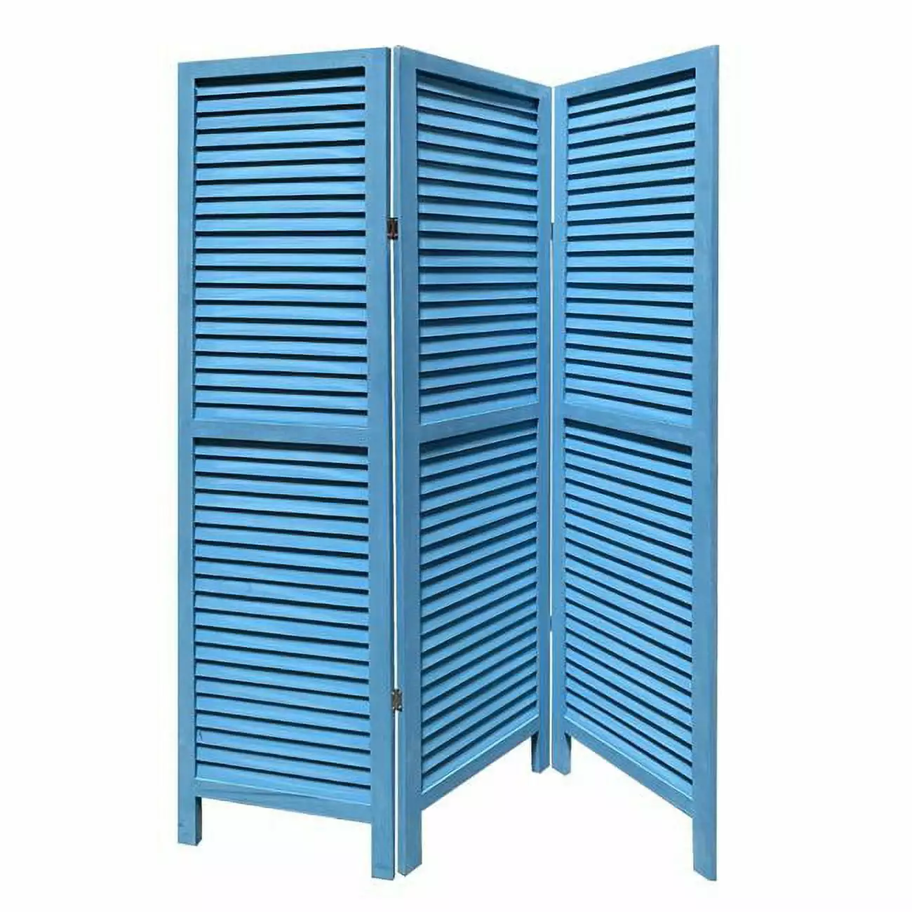 3 Panel Shutter Room Divider Jagged Designs