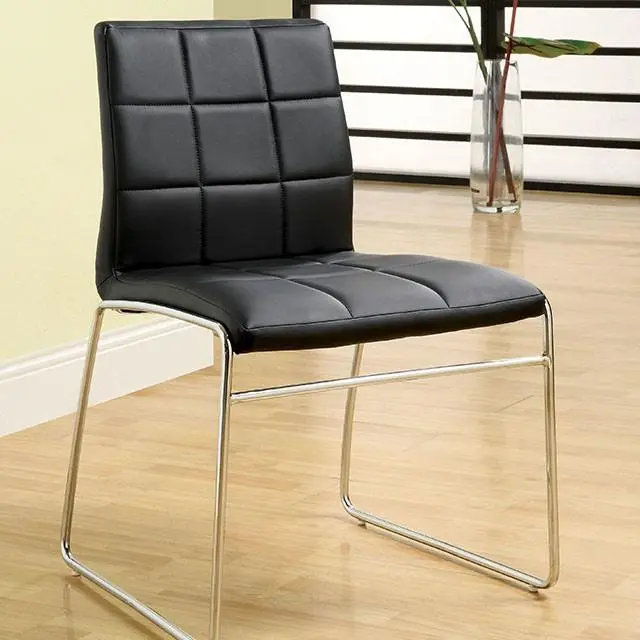 Oahu Black Side Chair Modern Dining Chair