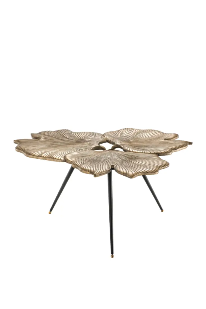 Biloba Side Table Eichholtz Ginkgo Modern End Table