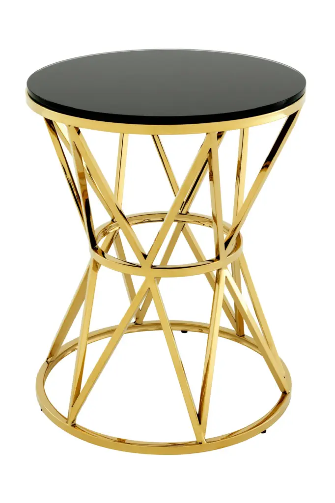 Eichholtz Domingo Gold Side Table Large Luxury Furniture