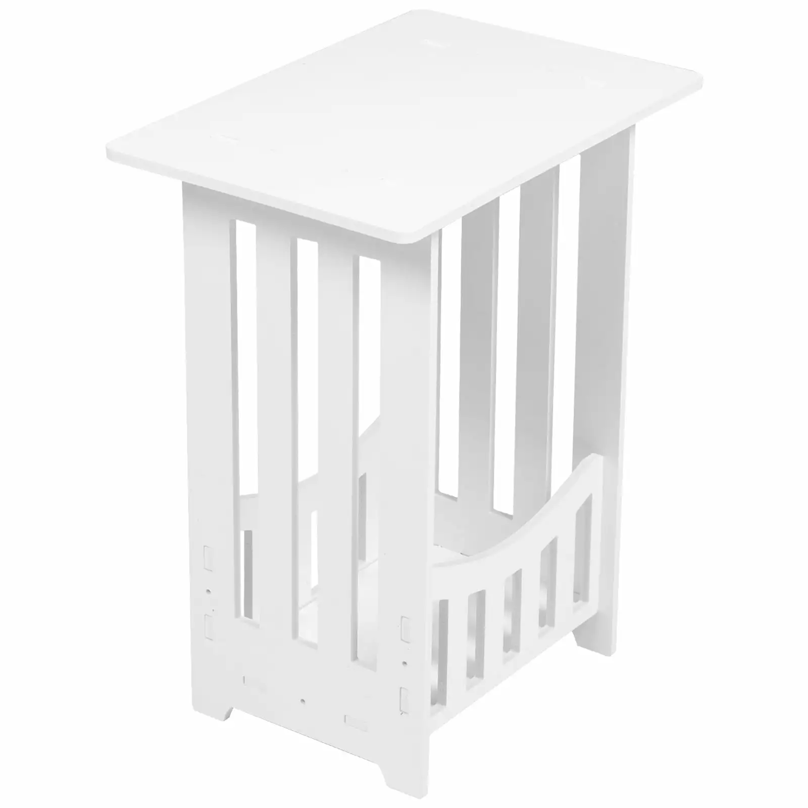 Small Home Furniture Side Tables Decor Narrow Nightstand Desk Storage Jert