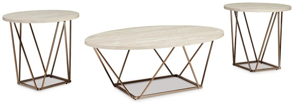 Tarica Table Set 3 Nesting Tables Living Room