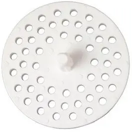 Garbage Disposal Strainer White Plastic Sink Insert Food Waste Prevention Master Plumber