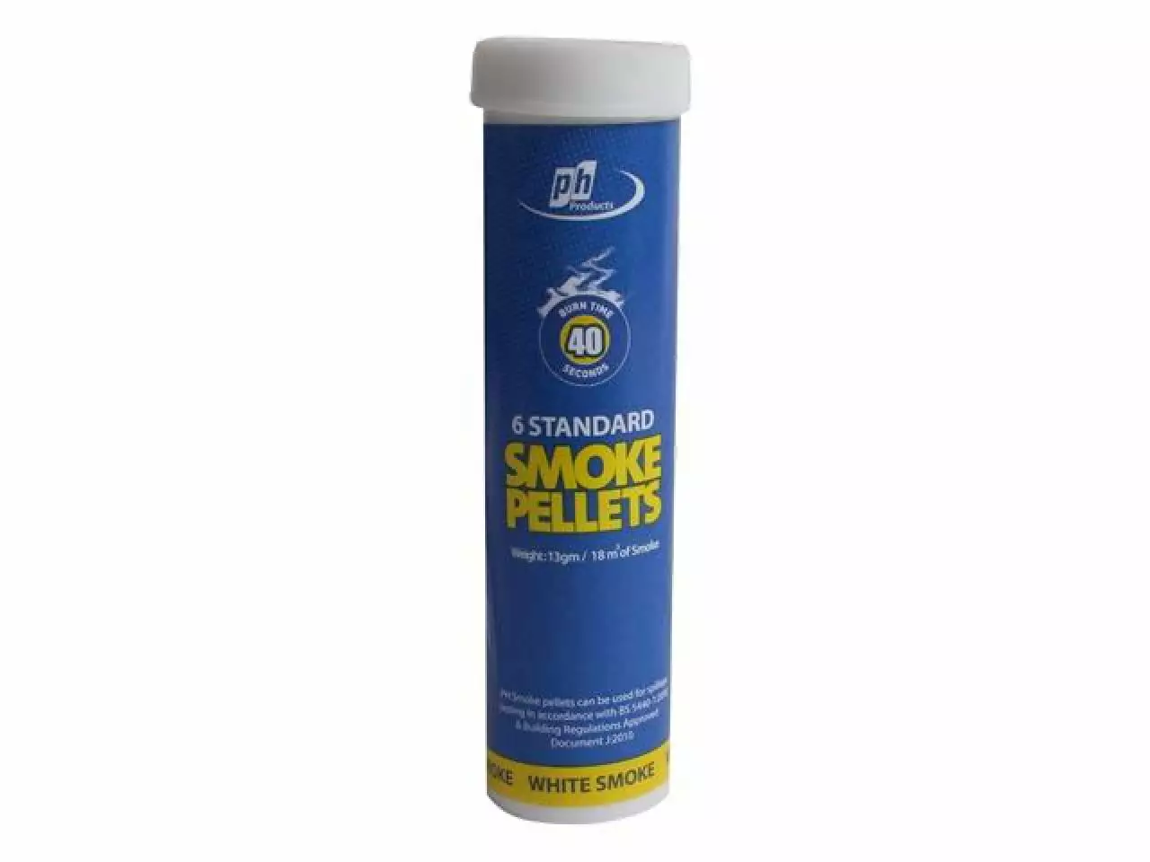 Arctic Hayes Smoke Pellets Standard 13g White Tube 6 Smoking