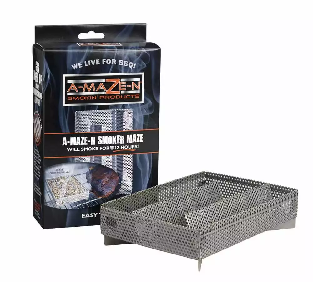 -MAZE-N Products 5x8 Pellet Smoker Any Grill