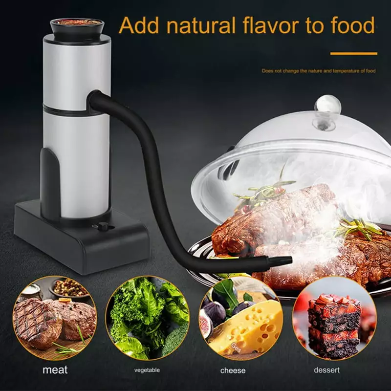 Handheld Smudging Machine Cuisine and Steak Smoking Travel-friendly Growment