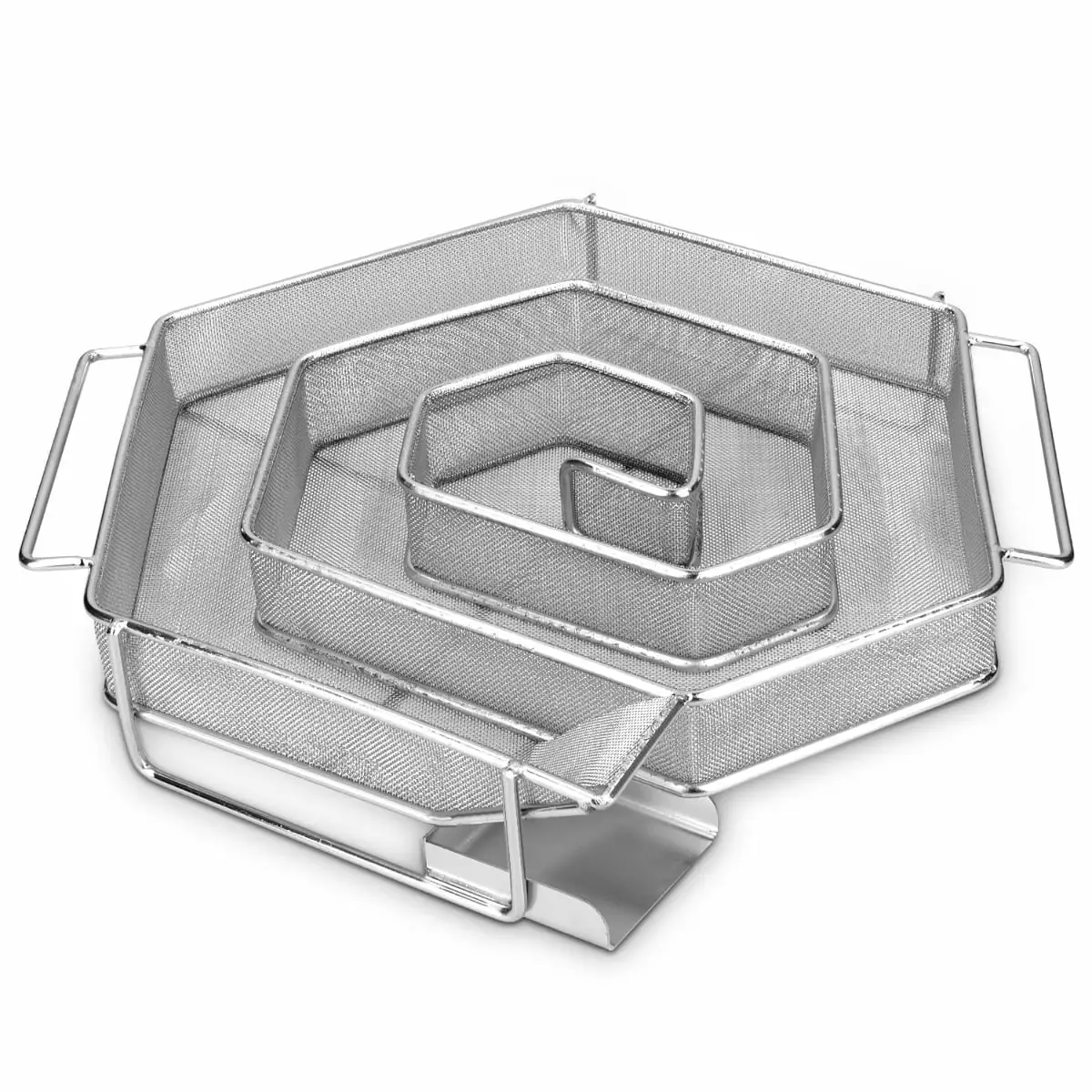 Navaris Cold Smoke Generator Stainless Steel Smoker Meat Fish Cheese Eggs