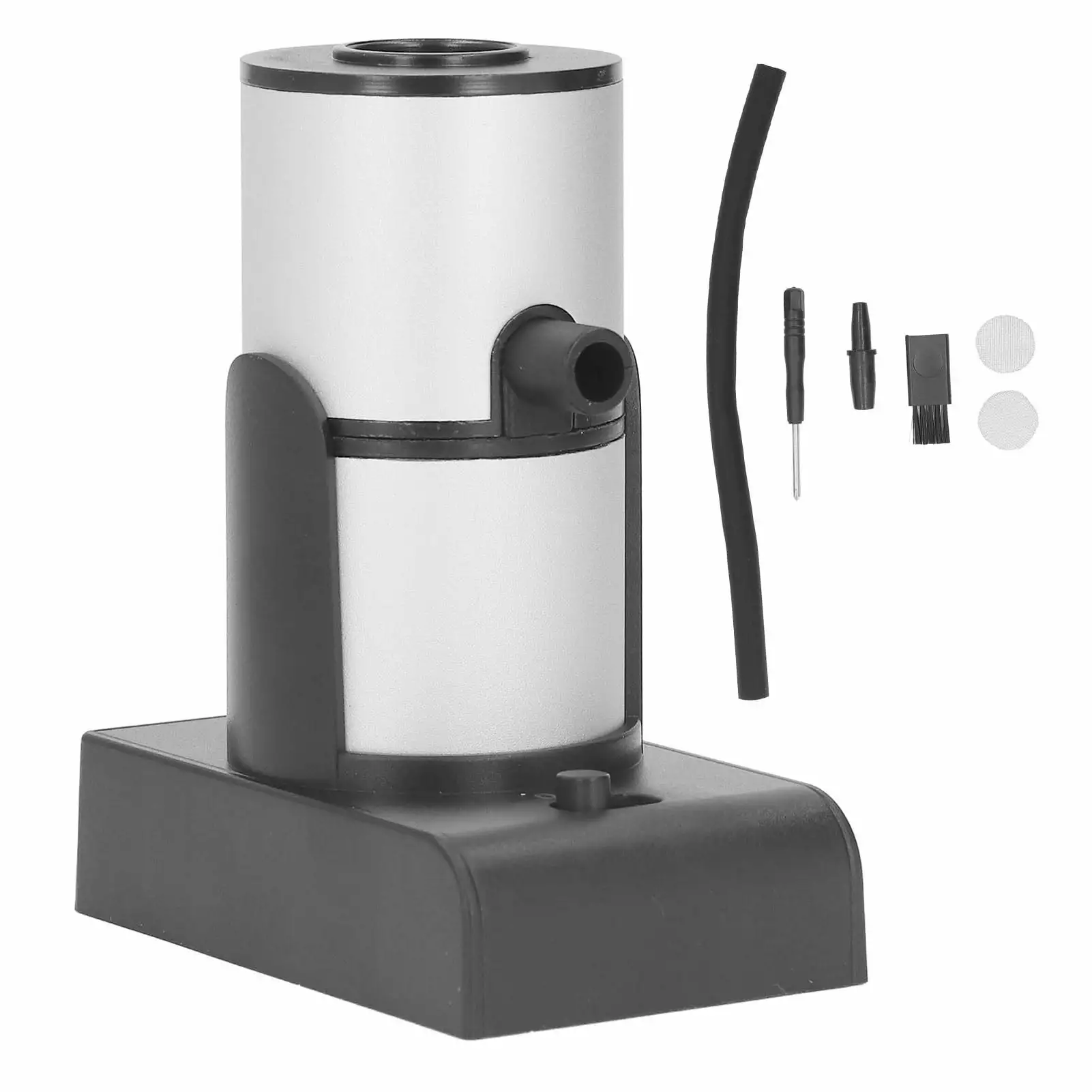 2024 Silver Handheld Smoker Machine Space-saving Cocktail Meat Food Smoke Infutilizer Kitchen Tool Wenchangfengjiadian
