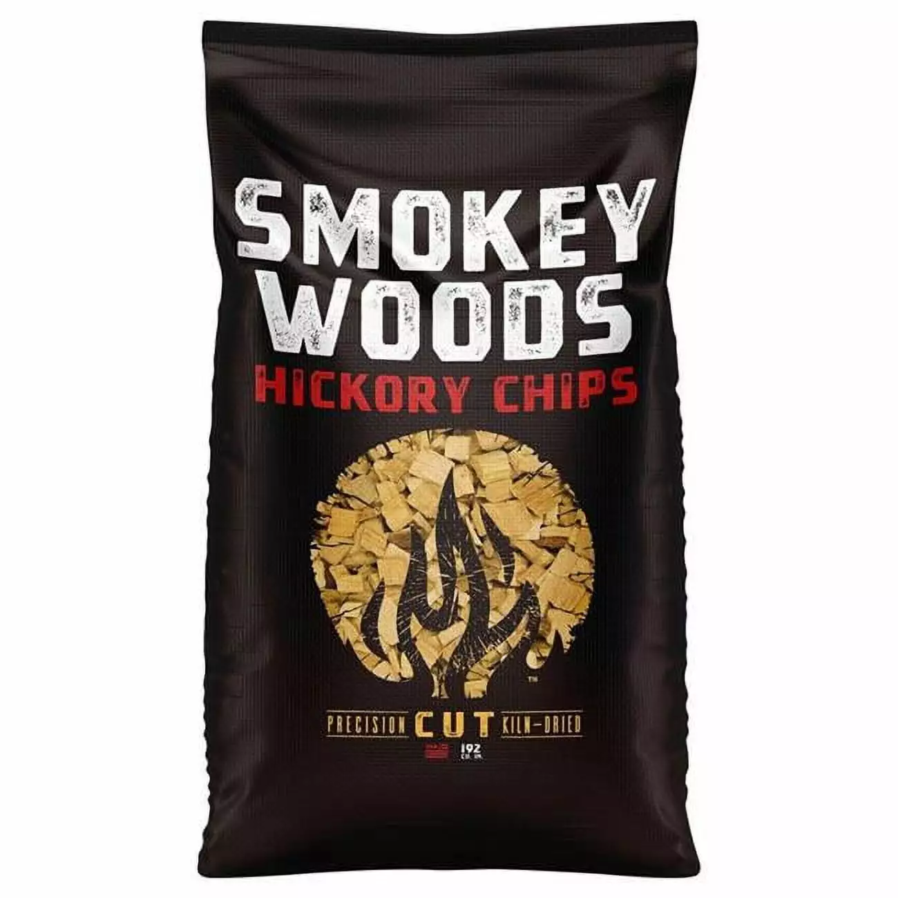 192 cu All Natural Hickory Wood Smoking Chips BBQ Grandoldgarden